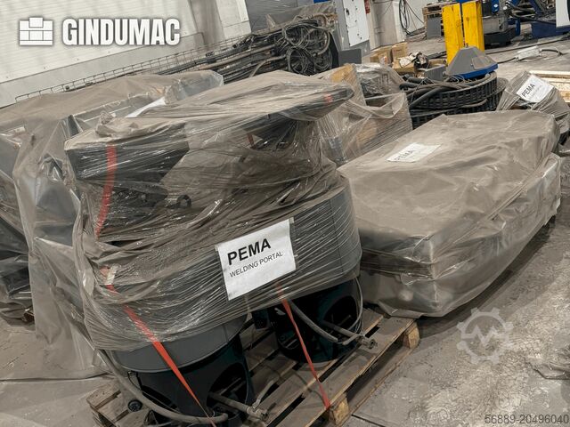 Laserschweißmaschine PEMA Column & Boom HD 4x4 Twin SAW