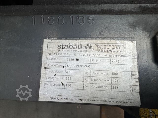 Elektro 4 Rad-Stapler Linde E 30 HL-01/600 Kabine Triplex STVO ZVG