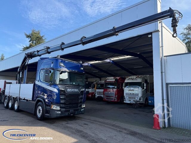 Ladepritsche Scania R650 V8 NGS HIAB 288 EP-5 Hipro, 8x4, Euro 6