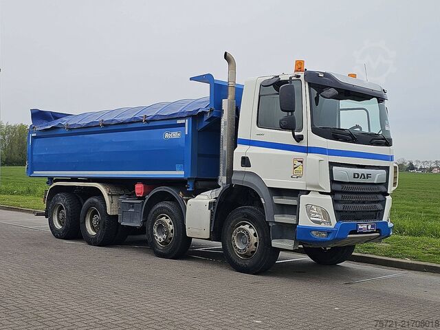 3-sided tipper DAF XF 480 ROEMEN 2-side tipper