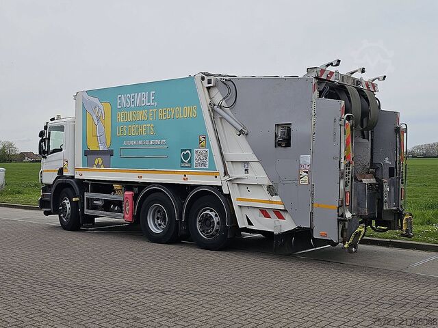 Abfallsammelfahrzeug SCANIA P280 FAUN,6x2*4