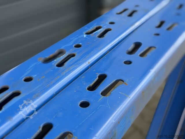 Rack length: approx. 2.86 linear meters per unit. 3800 x 1050 mm Jungheinrich Delta Palettenregalanlage Palettenregal Regal