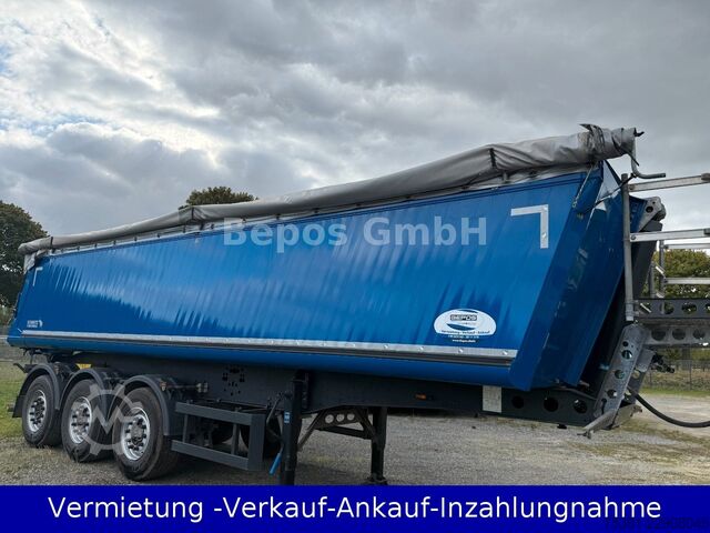 Tipper semitrailer SCHMITZ CARGOBULL SKI 24SL 8.2 - Alukasten 31m3,-Liftachse-