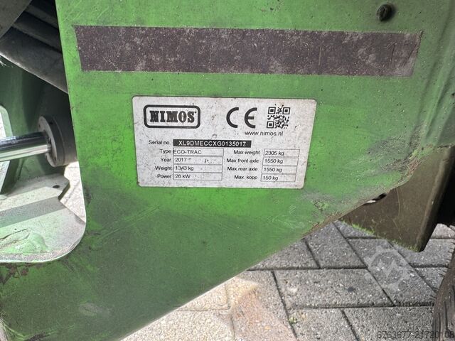 Nimos ECO-TRAC Unkrautkontrolle / Unkrautbrenner / Geräteträger Yanmar Diesel 4WD 2017 NIMOS ECO-TRAC Weedcontrol / Onkruidbrander / Werktuigdrager Yanmar Diesel 4WD 2017