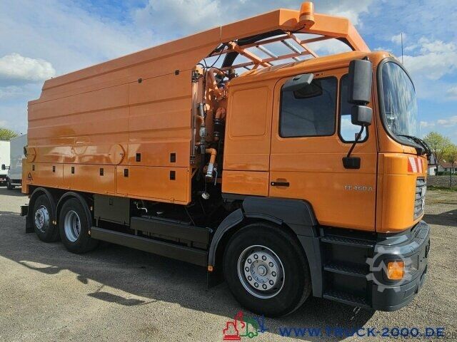 Vacuum tank truck MAN 26.464 ASSMANN HD Saugspüler+Wasserrückgewinner