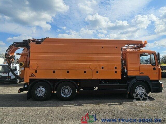 Vacuum tank truck MAN 26.464 ASSMANN HD Saugspüler+Wasserrückgewinner