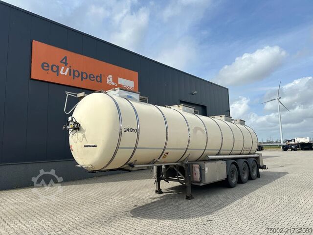 Food tanker Feldbinder LEBENSMITTEL / LEVENSMIDDELEN / FOOD / 33.500L ...