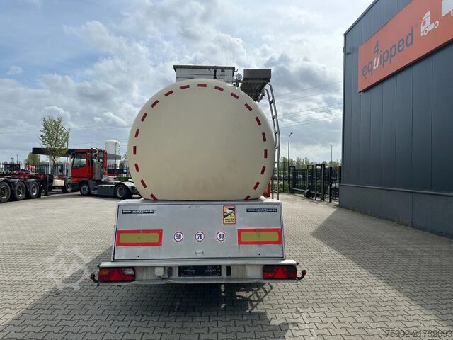Food tanker Feldbinder LEBENSMITTEL / LEVENSMIDDELEN / FOOD / 33.500L ...