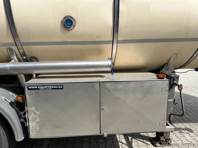 Food tanker Feldbinder LEBENSMITTEL / LEVENSMIDDELEN / FOOD / 33.500L ...