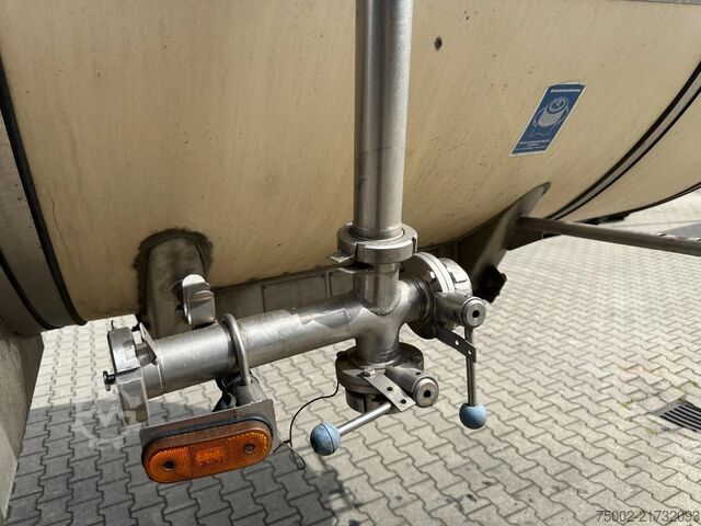 Food tanker Feldbinder LEBENSMITTEL / LEVENSMIDDELEN / FOOD / 33.500L ...