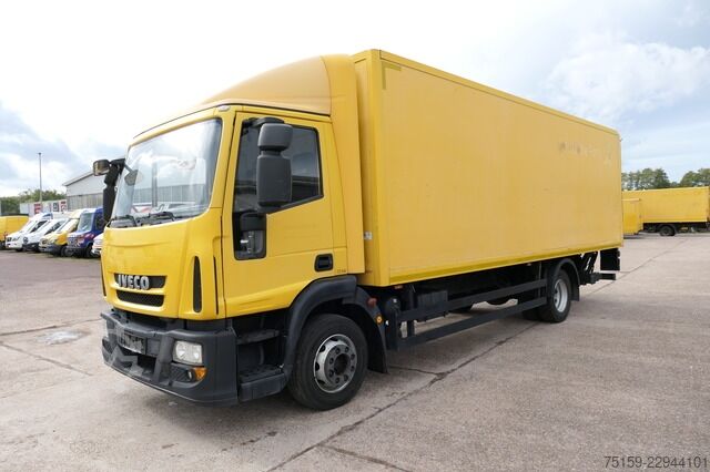 Box truck iveco EuroCargo ML 120 E 28 AHK LBW