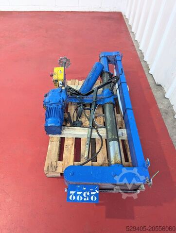 Concrete mixer sur potence murale