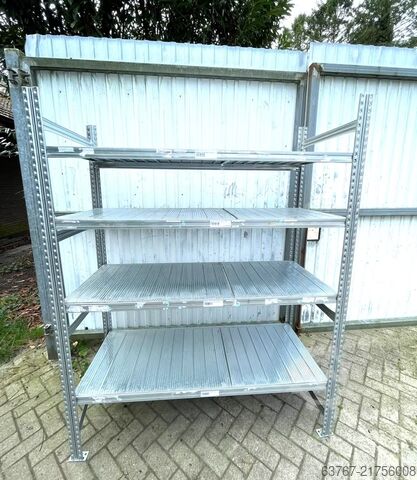 Boltless shelving | Workshop shelving Metalsistem - HxBxT: 2.000 x 1.500 x 600 4 Böden - ab 63€ pro Feld