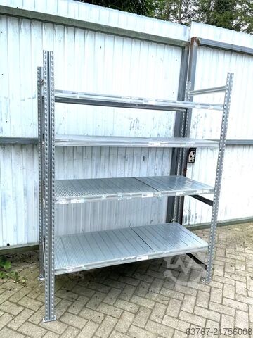 Boltless shelving | Workshop shelving Metalsistem - HxBxT: 2.000 x 1.500 x 600 4 Böden - ab 63€ pro Feld