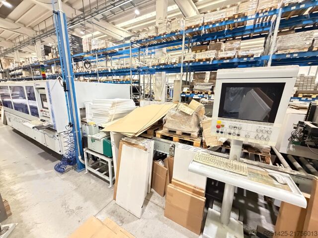 Verpackungsanlage für Möbelbausätze LIGMATECH VKV 700/25/11/R