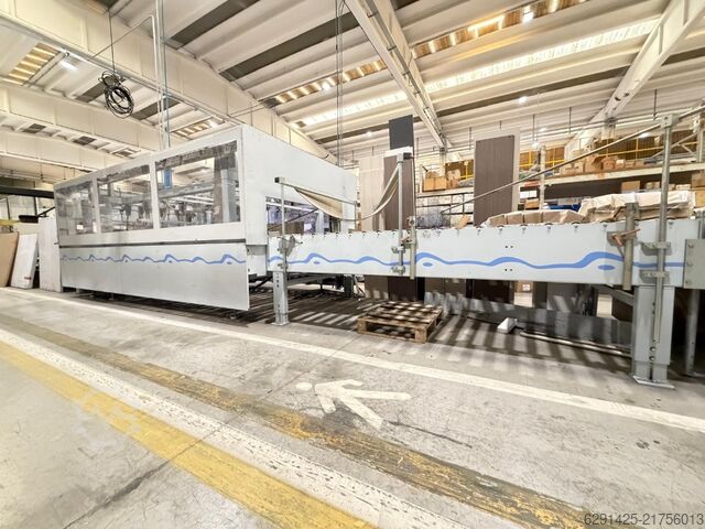 Verpackungsanlage für Möbelbausätze LIGMATECH VKV 700/25/11/R