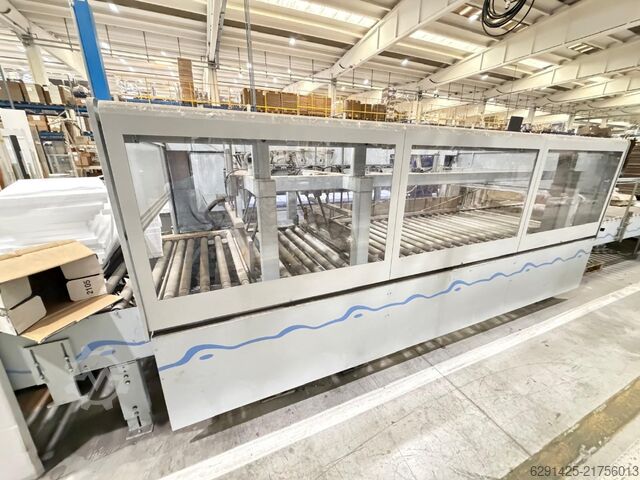 Verpackungsanlage für Möbelbausätze LIGMATECH VKV 700/25/11/R