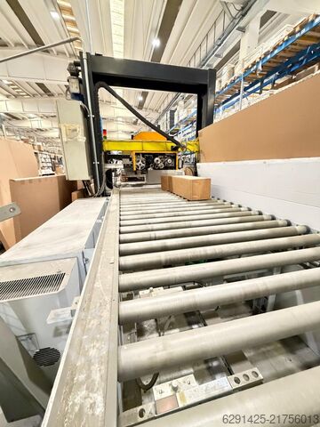Verpackungsanlage für Möbelbausätze LIGMATECH VKV 700/25/11/R