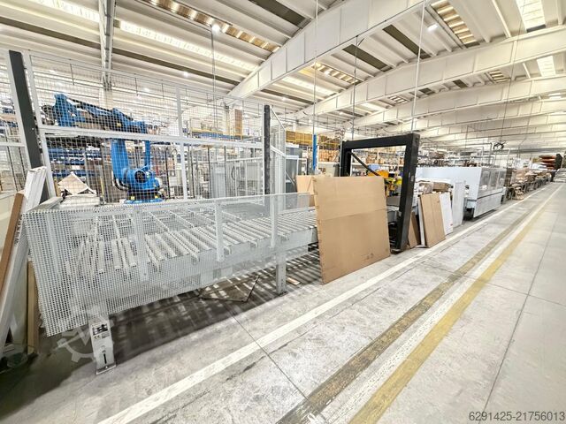 Verpackungsanlage für Möbelbausätze LIGMATECH VKV 700/25/11/R