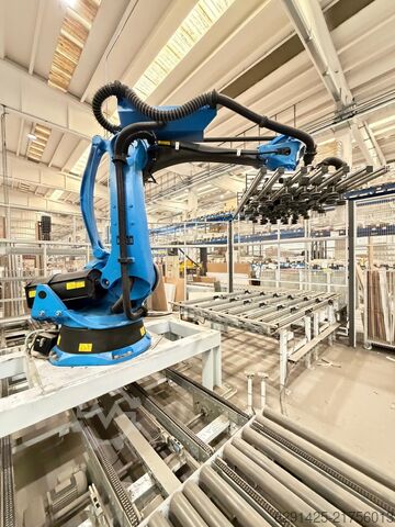 Verpackungsanlage für Möbelbausätze LIGMATECH VKV 700/25/11/R