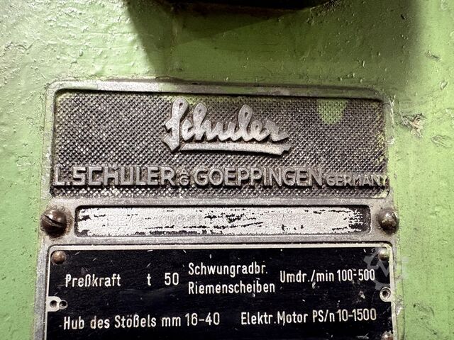 Mechanical multi-station press SCHULER die press
