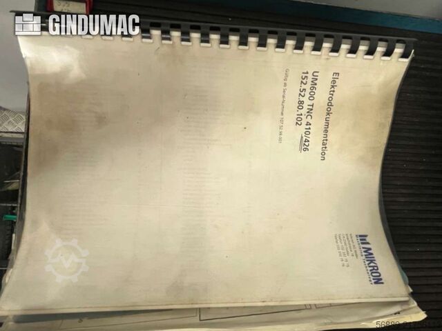 MIKRON UM600 TNC 410/426 MIKRON UM600 TNC 410/426