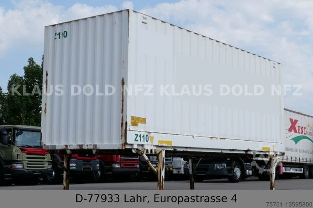 Swap body flatbed Sonstige/Other TULO Wechselbrecke BDF Container Koffer L: 7,4 m