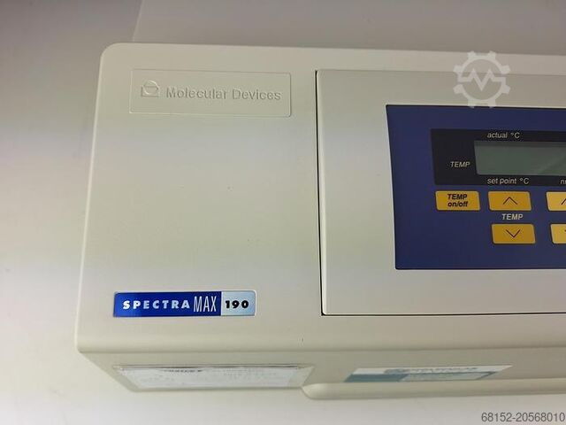 Molecular Devices SpectraMAX 190 Absorbance Microplate Reader Molecular Devices SpectraMAX 190