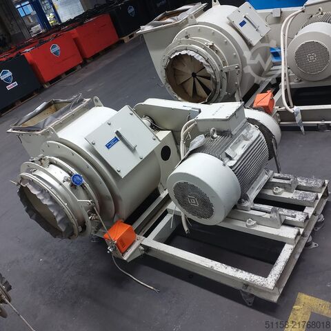 Industrial radial fan with Siemens motor Pollrich 30 kW