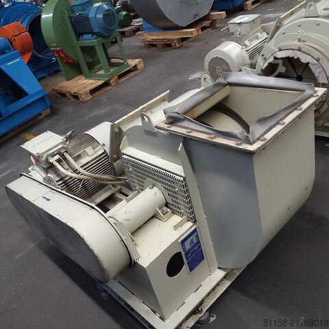Industrial radial fan with Siemens motor Pollrich 30 kW