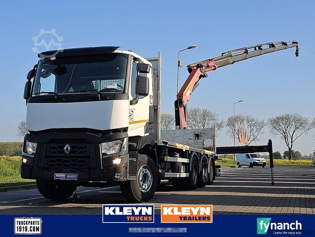 Tipper with crane RENAULT C 430 PK27001EH/6