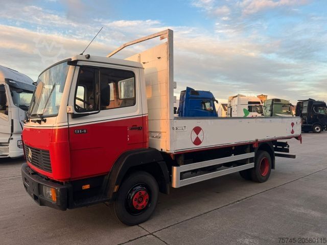 Beverage van MERCEDES-BENZ 914 * PRITSCHE * GETRÄNKE * ORG KM*6 ZYLINDER *