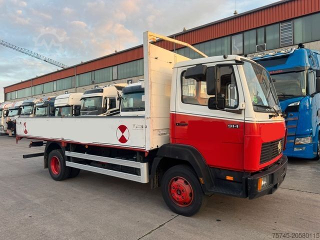 Beverage van MERCEDES-BENZ 914 * PRITSCHE * GETRÄNKE * ORG KM*6 ZYLINDER *