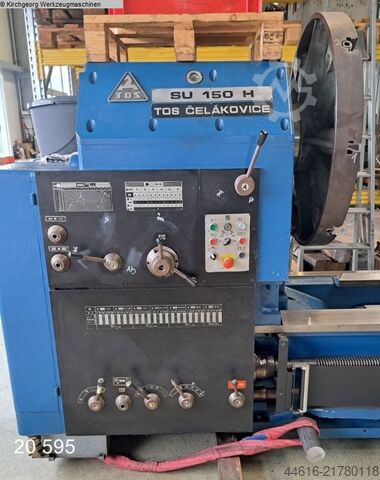 Leit- und Zugspindeldrehmaschine TOS SU 150 H / 3000
