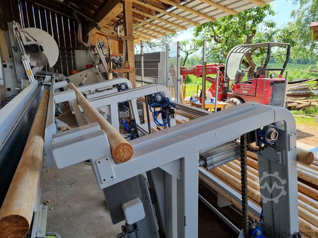 Paketvereinzelung für gefräste Hölzer VKM