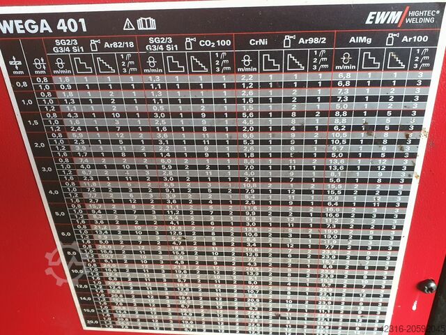 Schweißgerät EWM Wega 401 DW