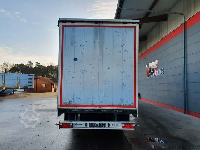 Beverage semitrailer Schröder ST11 Mega Getränke Auflieger Tiefbett
