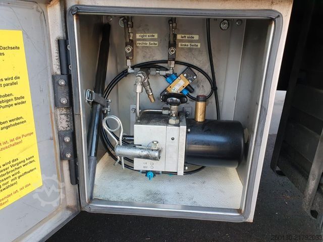 Beverage semitrailer Schröder ST11 Mega Getränke Auflieger Tiefbett