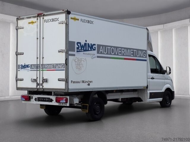 Box truck MAN TGE 3.140 Koffer LR*3-Sitzer Klima Bluetooth DAB