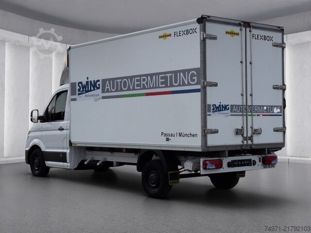 Box truck MAN TGE 3.140 Koffer LR*3-Sitzer Klima Bluetooth DAB