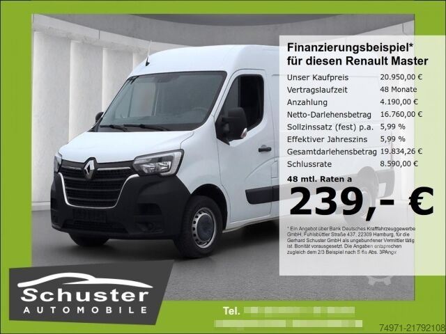 Panel van Renault Master Kasten L2H2 3,3t 2.3D*Klima Blueto 3Sitze