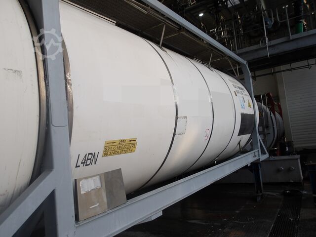 Tank container Welfit Oddy 31.000 Liter V4A  2 x Domdeckel  ADR neu