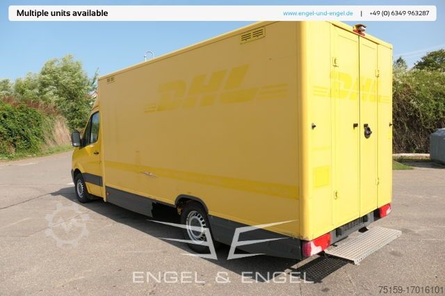 Box van mercedes-benz SPRINTER 310 CDI MAXI EURO-5 KOFFER REGALE KAMERA DURCHGANG COC