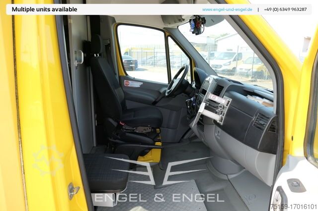 Box van mercedes-benz SPRINTER 310 CDI MAXI EURO-5 KOFFER REGALE KAMERA DURCHGANG COC