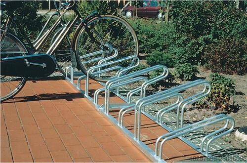 Bicycle hoop rack, single-sided, 90° - 1 unit  