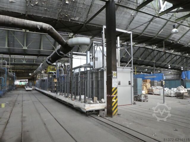 Continuous gas tunnel kilns FORNAX F.G.T. 40,5 . 2,6 . 1,92 / 13