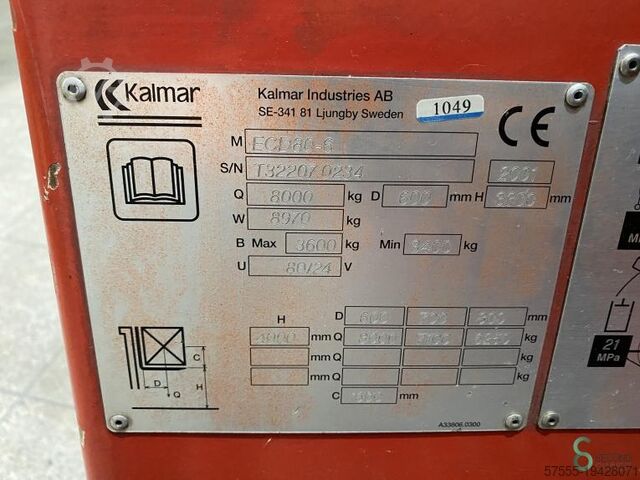 Forklift Kalmar ECD 80-6