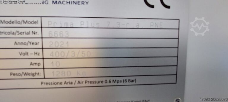 Edge banding machine BIMATIC Prima Plus 7.3 ra PLUS PNE