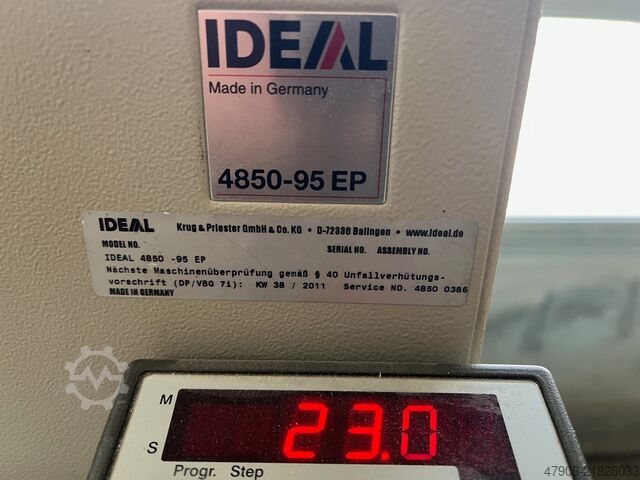 Paper cutting machine Ideal 4850-95 EP