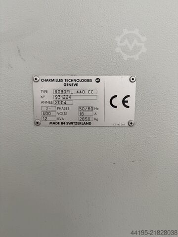 Wire eroding machine CHARMILLES Robofil 440 CC